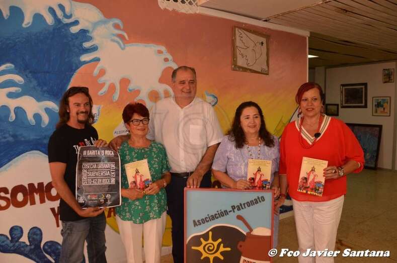 La nueva edición de las fiestas de La Garita se presentó este miércoles en el local del Patronato La Sal (Foto Francisco Javier Santana)